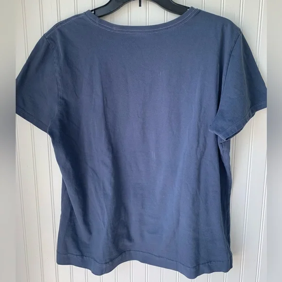 Life Is Good “Here Comes the Sun” (Large) Cobalt Blue with Orange & Yellow words - Picture 4 of 4